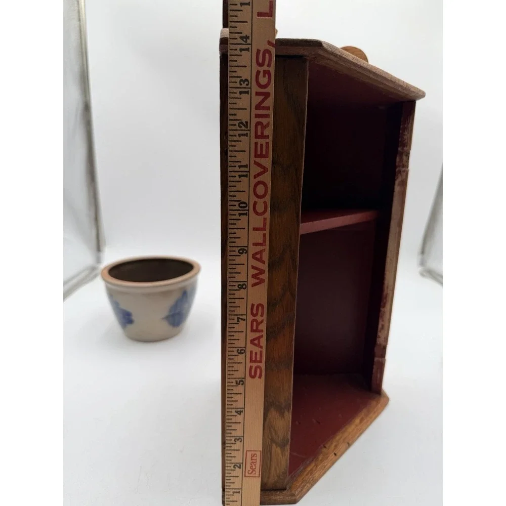 Antique c.1800's Hanging/Setting Corner Cupboard Primitive